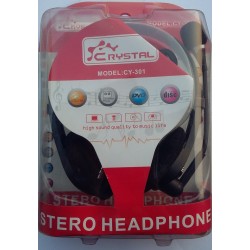 Crystal Stereo HeadPhone CY-301