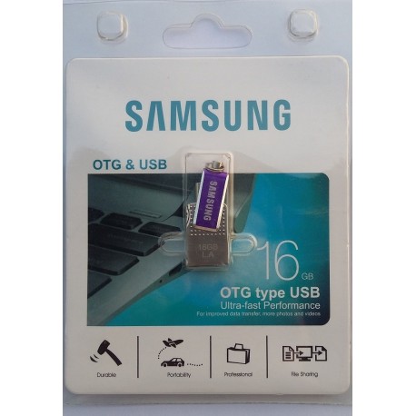 16GB USB Flash Drive with OTG Support 8600 Jack SAMSUNG