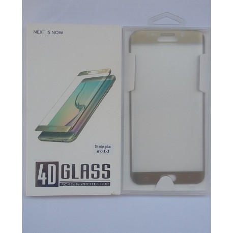 Glass Protector SAMSUNG S6 Edge Plus Gold High Quality