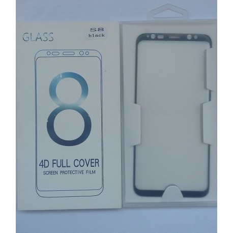 Glass Protector SAMSUNG S8 Black High Quality