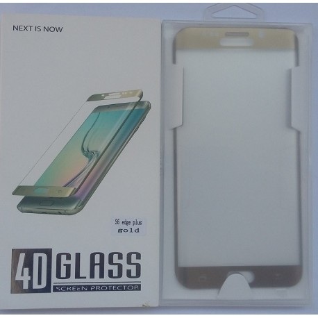 Glass Protector SAMSUNG S6 Edge Plus Gold High Quality