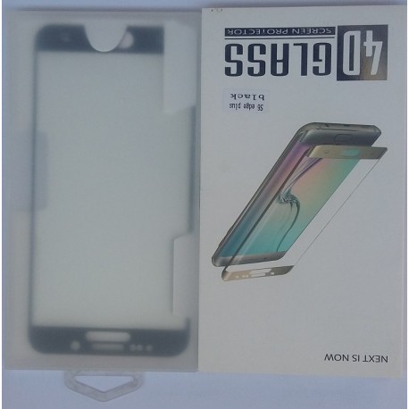 Glass Protector SAMSUNG S6 Edge Plus Black High Quality