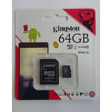 Kingston 64 GB Memory Card