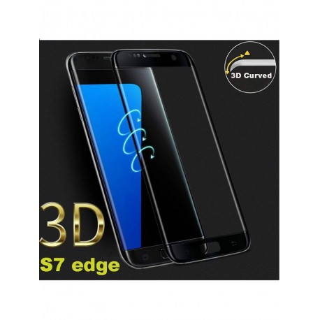Glass Protector SAMSUNG S7 Edge Gold High Quality