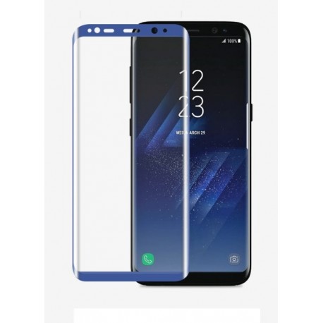 Glass Protector SAMSUNG S8 Plus Blue High Quality