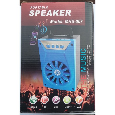 Large Bluetooth Speaker with USB & SD Card Support