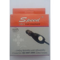 Speed 2 in 1 Car Charger