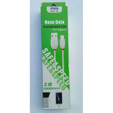 AMB Type C Hose Data Cable 8600 2.1A