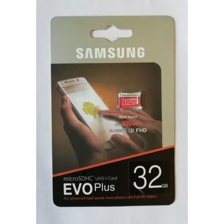 SAMSUNG Memory Card 32GB Evo Plus