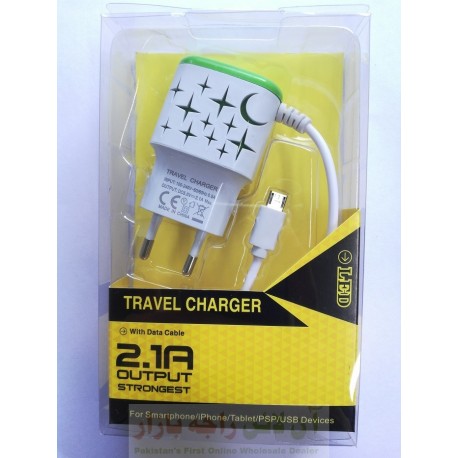 Strong 3 in 1 Travel Charger 2.1A