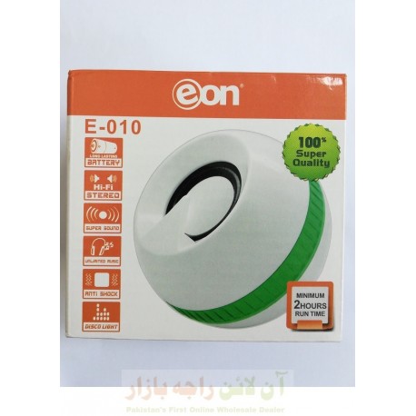 Stylish EON E-10 Speaker with Built-in Battery