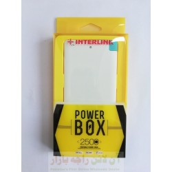 Pocket Size INTERLINK Power Bank 2500 mAh