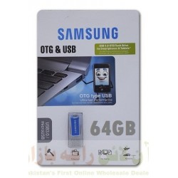 SAMSUNG 64GB USB Flash Drive with OTG Support Micro 8600 Jack