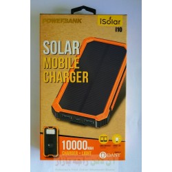 Original DANY Power Bank iSolar i10 with Solar Charging 10000mAh
