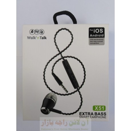 AMB Extra Base IOS Android Hands Free X51