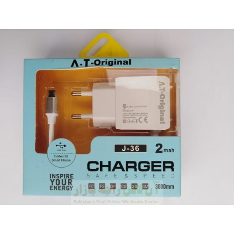 AT Original Charger 2.1A Micro 8600 J-36