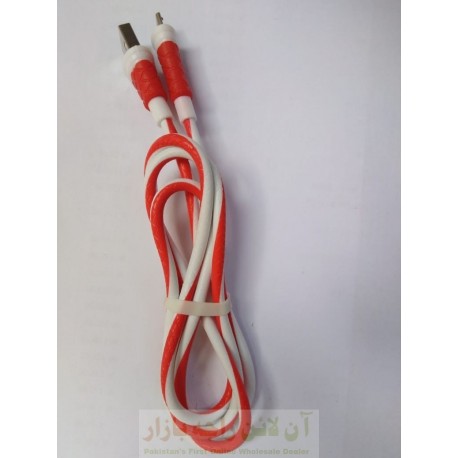 Color Heat Flexible Data Cable Micro 8600