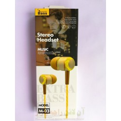 Power Bass Stereo Hands Free M-03