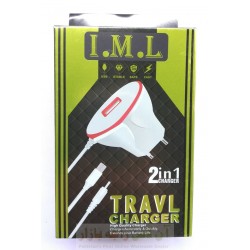 IML 2in1 Stable Travel Charger Micro 8600