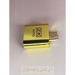 ZK Shining Gold OTG Connector UDB to Micro 8600