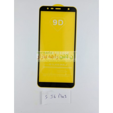 9D Glass Protector for SAMSUNG J6 Plus