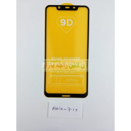 9D Glass Protector for NOKIA 7.1 Plus