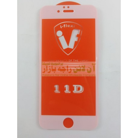11-D Glass Protector for iPhone 6 (white)