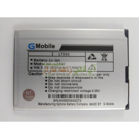 Premium Battery For Q-Mobile LT-550