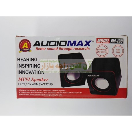 AudioMax Rich Sound Better Sound Mini Speaker AM-190