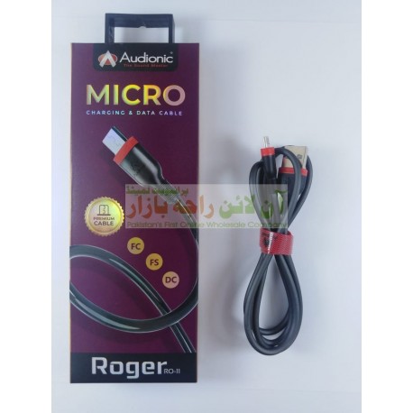 Audionic Roger Flexible Fast Charging Data Cable 8600