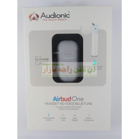 Audionic Professional HD Voice Single Airbud with Silicone Case