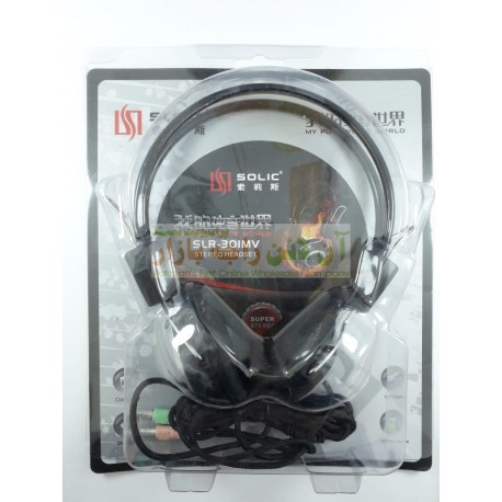Solic Stereo Pure Voice Headphone SLR-30