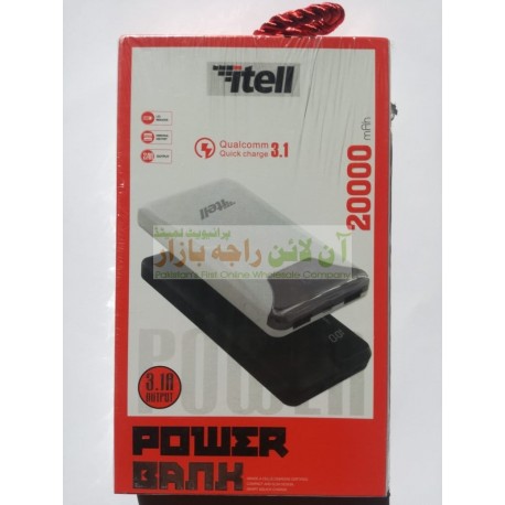 i-tell Smart Power Bank 20000mah with 3.1A Output