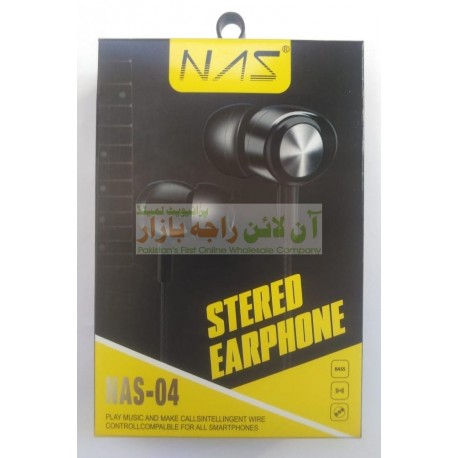 Intelligent Wire True Bass Smart Earphone NAS-04