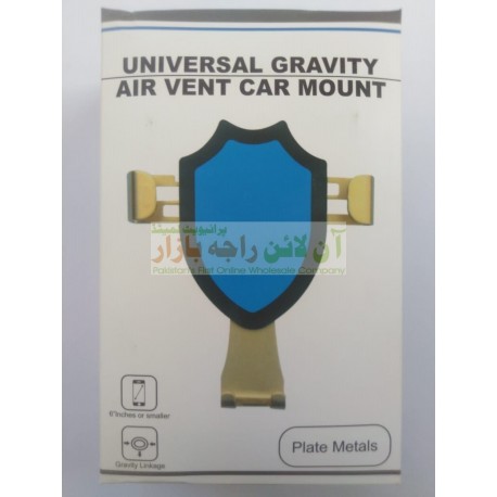 Universal Gravity Air Vent Car Holder Metal Plates