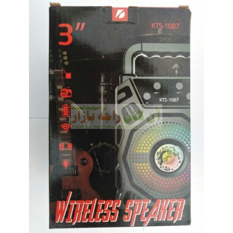 Sound Magnifier KTS-1087 Wireless Mp3 Speaker