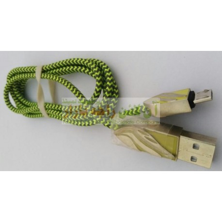 Cotton Skin Metal Head Strong & Powerful Data Cable 8600