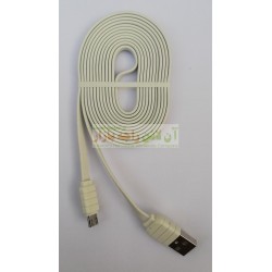 Flat Card Soft Skin 1.3 Meter Long Data Cable 8600