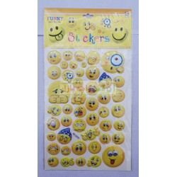 Funny Emoji Back Stickers