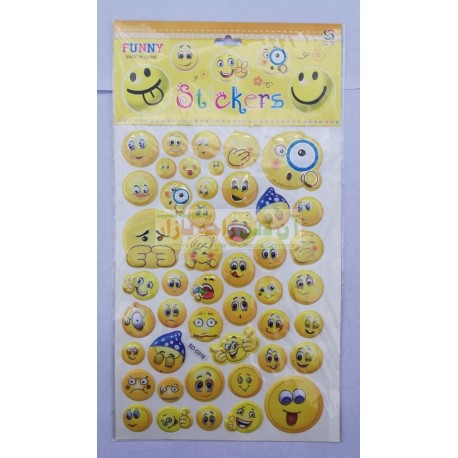 Funny Emoji Back Stickers