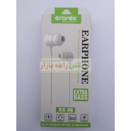 erorex Hi-Fi Extra Bass Hands Free RX-06