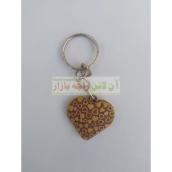 Pack of 12 Heart Shape Key Chain (12 Pieces)
