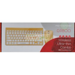 MotoSpeed G-9800 Ultra Thin Combo Wireless KeyBoard