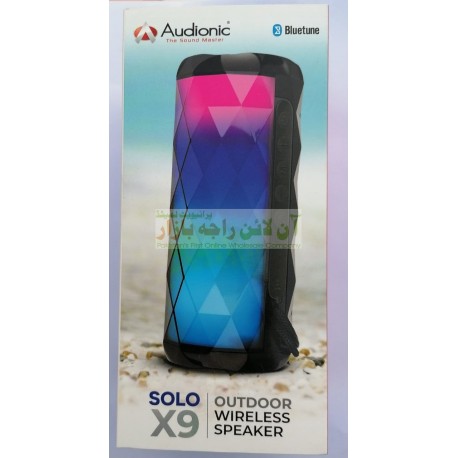 Audionic Colorful Lights BlueTune Wireless Speaker Solo X-9