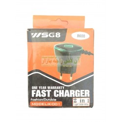 SG-8 Light USB Fast Charger 8600 K-001