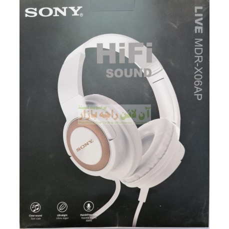 SONY Hi-Fi Sound New Stylish Headphone MDR-X06