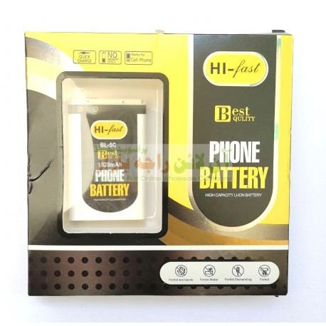 Hi-Fast High Capacity Best Quality BL-5c Battery
