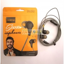 Realme Rubber Core Extra Bass Universal Stereo Earphone