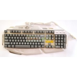 Steel Bottom Colorful Changing Lights Gaming Keyboard LX-300