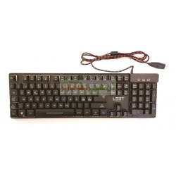 Steel Bottom Colorful Changing Lights Responsive Gaming Keyboard